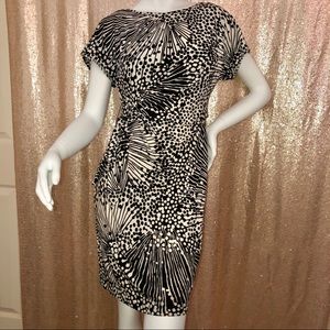 Donna Morgan black and white dress